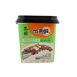 思圆饭来啦香菇酱拌饭