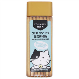 悠咔芙牛奶味猫芙棒棒脆