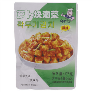 小肥食品微辣萝卜块泡菜