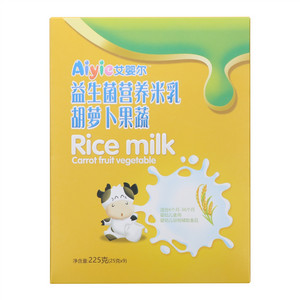 艾婴尔胡萝卜果蔬益生菌营养米乳