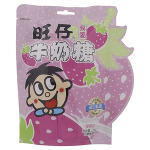 旺仔草莓味牛奶糖