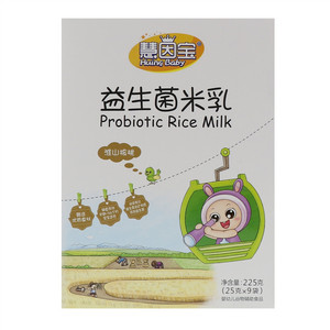 慧因宝淮山核桃益生菌米乳