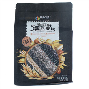 阴山优麦奇亚籽5黑燕麦片