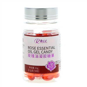玫源平阴玫瑰玫瑰油凝胶糖果