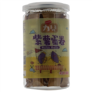 力儿紫薯蛋卷