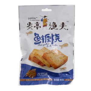 炎亭渔夫鱼板烧孜然味85g