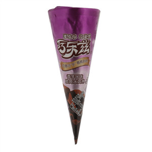 伊利巧乐兹香芋口味脆筒冰淇淋