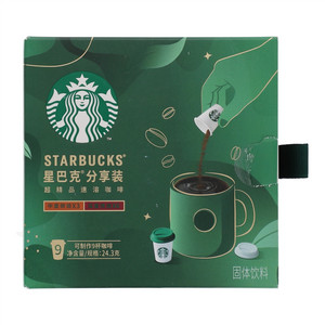 Starbucks星巴克超精品速溶咖啡分享装