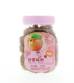 优滋Yours 甘草桃肉180克