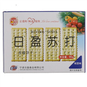 日盈苏打饼干（鲜葱味）90g