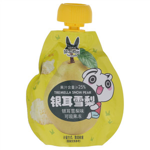 顽皮兔银耳雪梨味可吸果冻