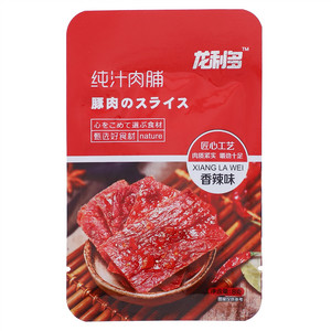 龙利多香辣味纯汁肉脯