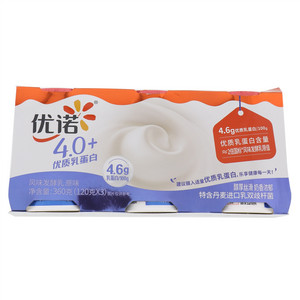 优诺4.0+原味风味发酵乳