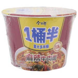 今麦郎1桶半麻辣牛肉面