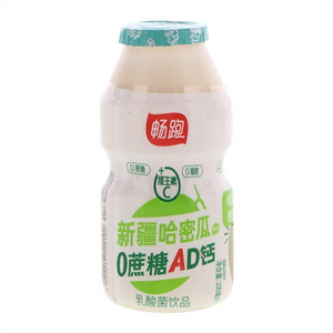 畅跑新疆哈密瓜0蔗糖AD钙乳酸菌饮品