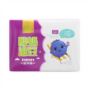 竣迪酸奶溶豆（蓝莓味）