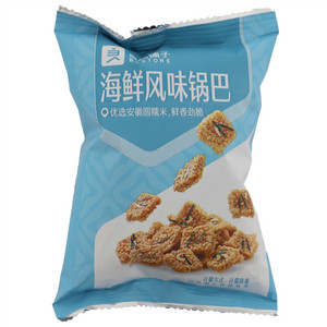 良品铺子海鲜风味锅巴