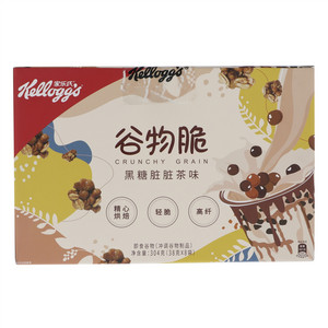 家乐氏黑糖脏脏茶味谷物脆