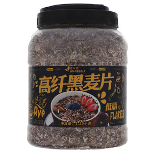美乐嘉高纤黑麦片