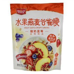 皇麦世家酸奶蓝莓水果燕麦谷物脆