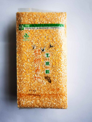鶴郷希地玉米糁    750g/袋     纯绿色种植，非转基因，口感润滑，儿时味道