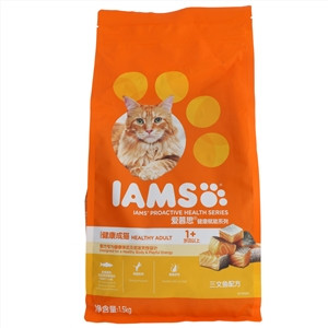 IAMS爱慕思健康赋能系列健康成猫三文鱼配方猫粮
