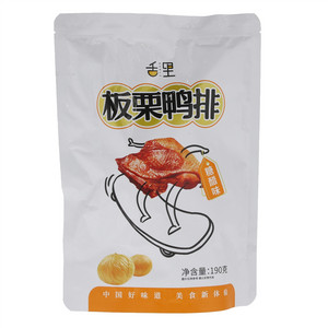 舌里糖醋味板栗鸭排