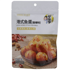 73g港式鱼蛋（香辣味）