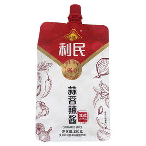 380g淡盐蒜蓉辣酱（减盐≥25%）