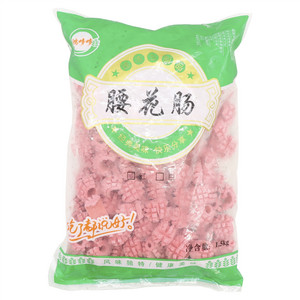 鸿哆哆腰花肠(红)(速冻生制品)