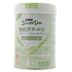 素易达益生元铁锌钙有机营养米粉