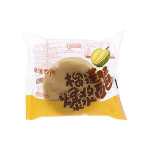 榴莲西施榴莲味爆浆面包
