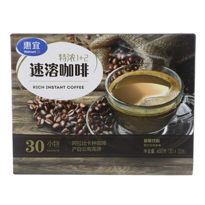 惠宜特浓1+2速溶咖啡