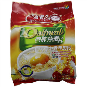 高老头中老年加钙营养燕麦片