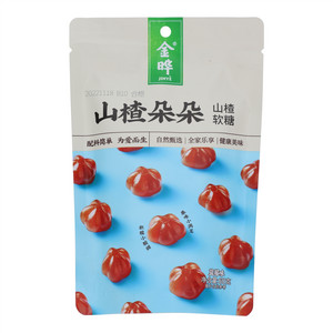 金晔山楂朵朵蓝莓味山楂软糖