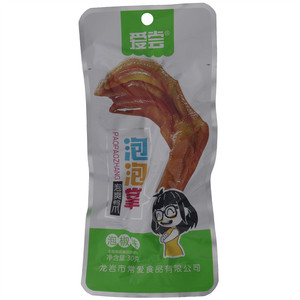 爱尝泡椒味泡爽鸭爪
