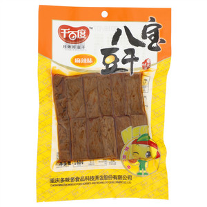 千百度八宝豆干（麻辣味）