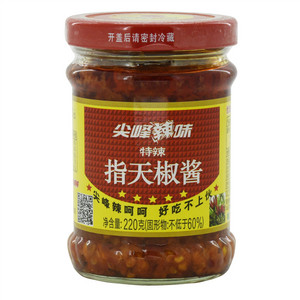 尖峰辣味特辣指天辣椒酱（复合调味料）