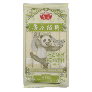 鲁花麦芯细圆面条(熊猫)