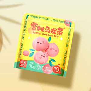 茶果滋宝蜜桃乌龙茶30g