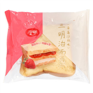 淳风派草莓沙拉味三明治面包