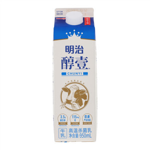meiji明治醇壹高温杀菌乳