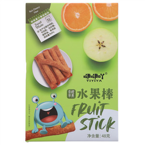 咿咿吖香橙苹果味水果棒