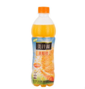 美汁源果粒橙橙汁饮料