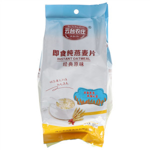 云台农庄经典原味即食纯燕麦片