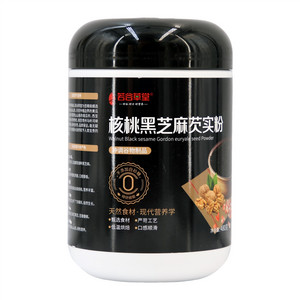核桃黑芝麻芡实粉
