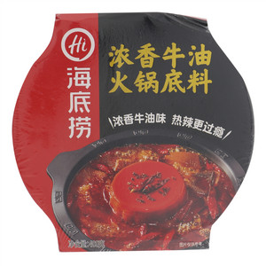 海底捞浓香牛油火锅底料