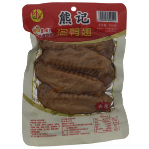 坤英香辣味熊记泡鸭翅