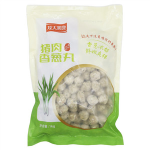 龙大美食猪肉香葱丸