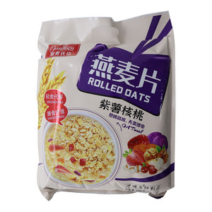 皇麦氏臣紫薯核桃燕麦片